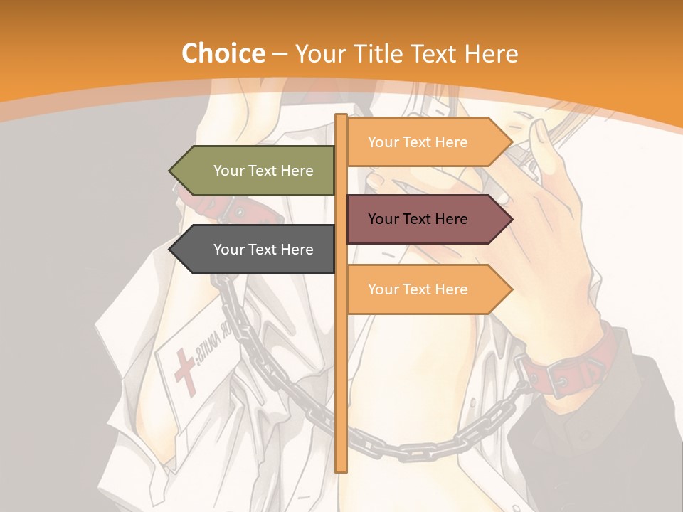 A Man And A Woman Kissing In Front Of A Brown Background PowerPoint Template