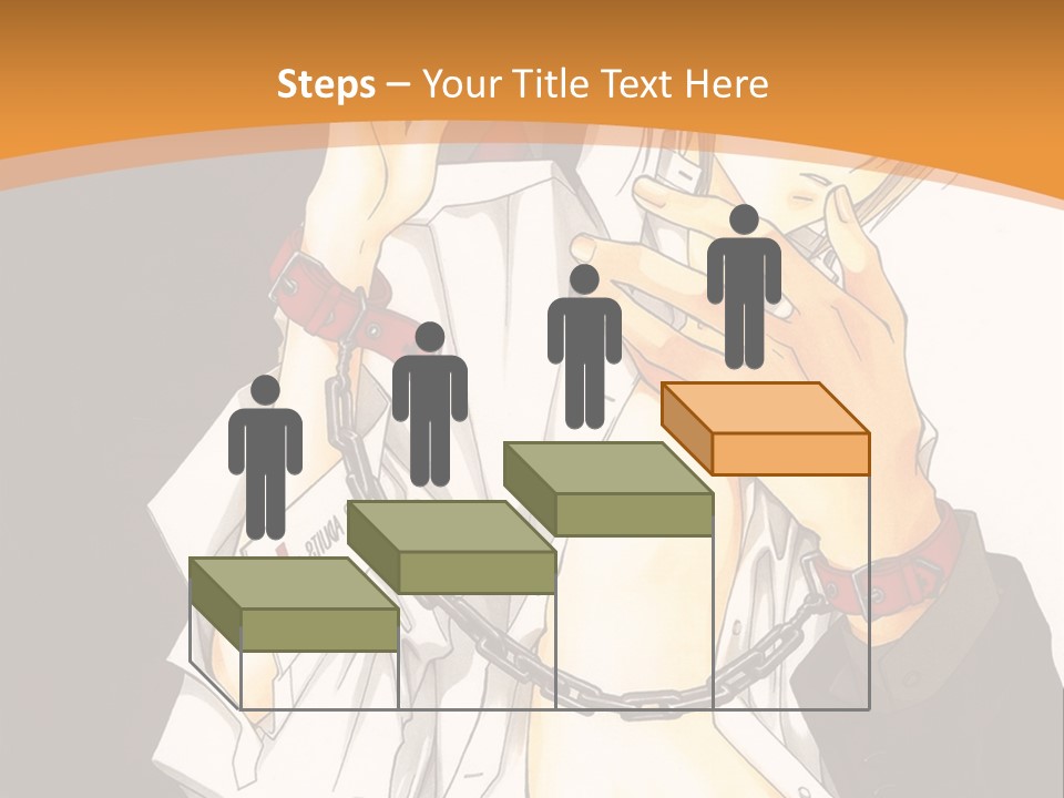 A Man And A Woman Kissing In Front Of A Brown Background PowerPoint Template