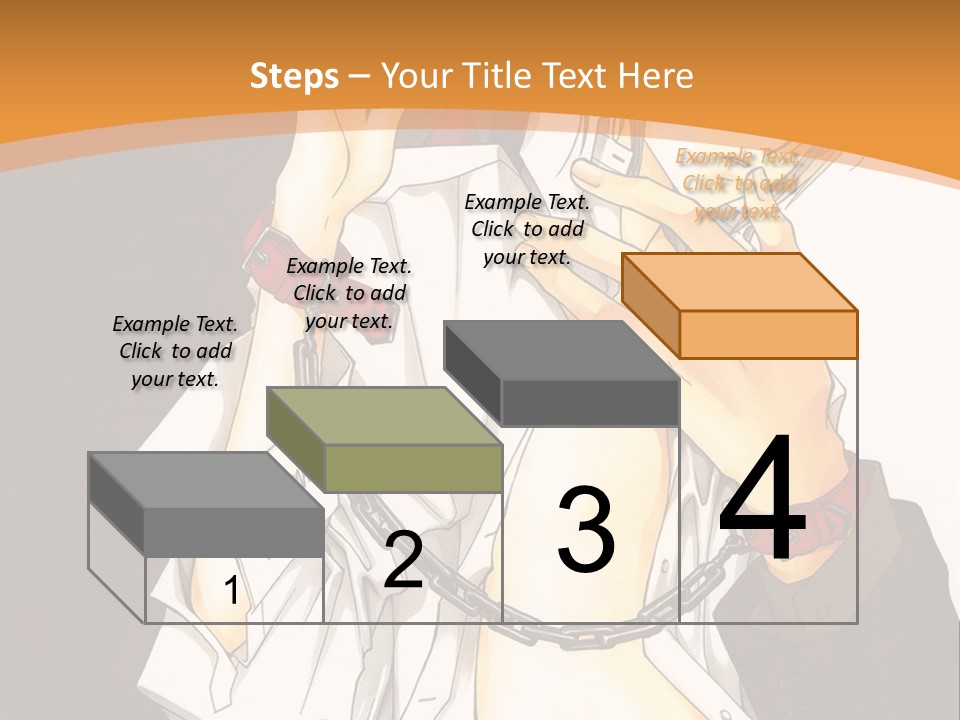 A Man And A Woman Kissing In Front Of A Brown Background PowerPoint Template