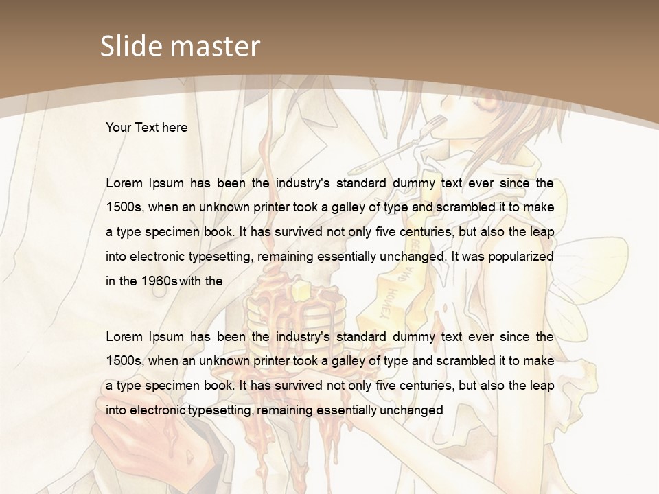 A Man And Woman Holding A Cake In Their Hands PowerPoint Template