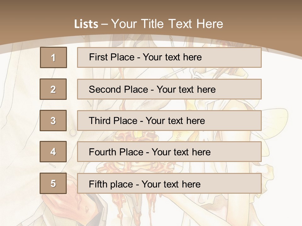 A Man And Woman Holding A Cake In Their Hands PowerPoint Template