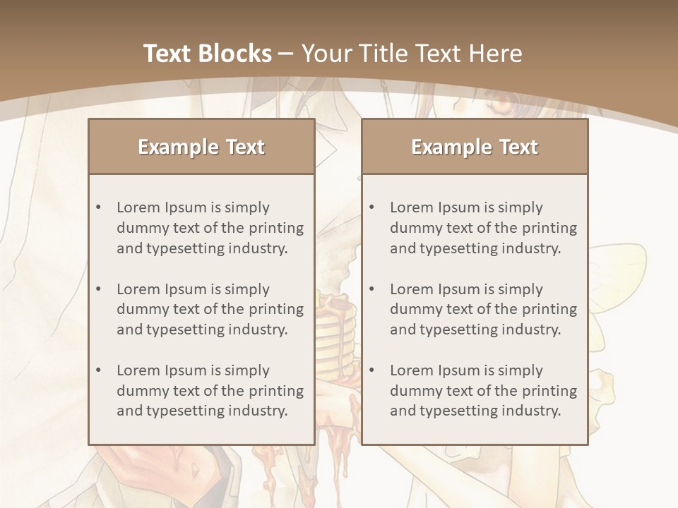 A Man And Woman Holding A Cake In Their Hands PowerPoint Template