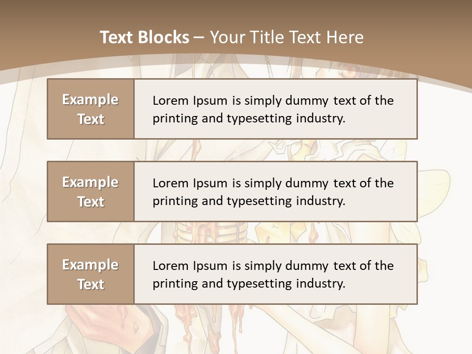 A Man And Woman Holding A Cake In Their Hands PowerPoint Template