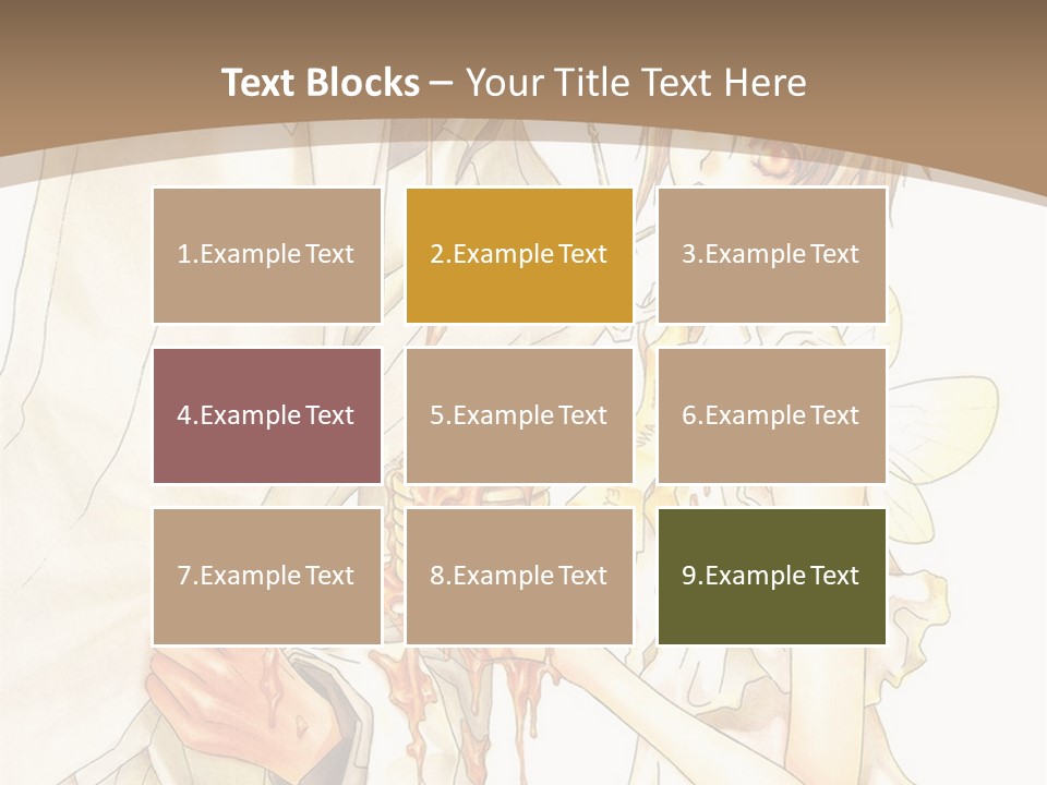 A Man And Woman Holding A Cake In Their Hands PowerPoint Template