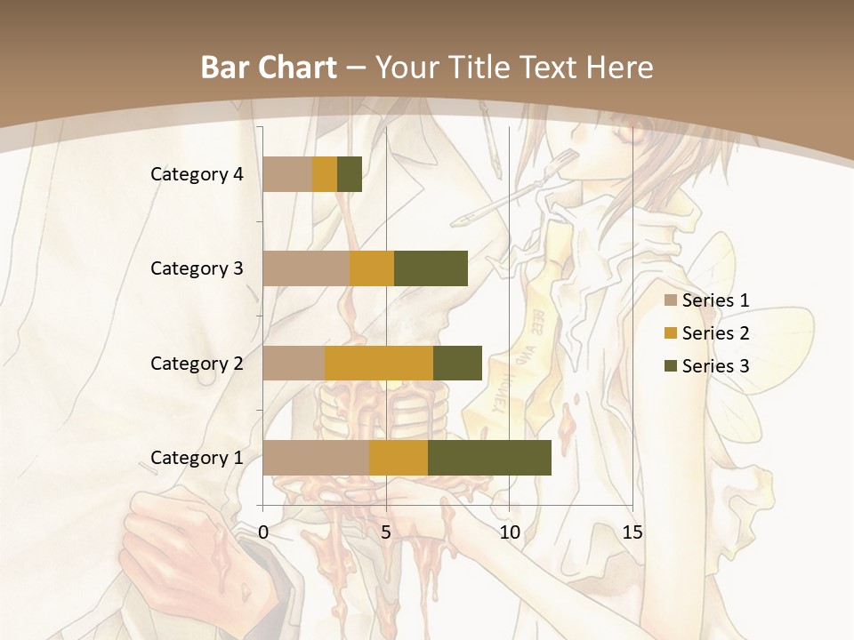 A Man And Woman Holding A Cake In Their Hands PowerPoint Template