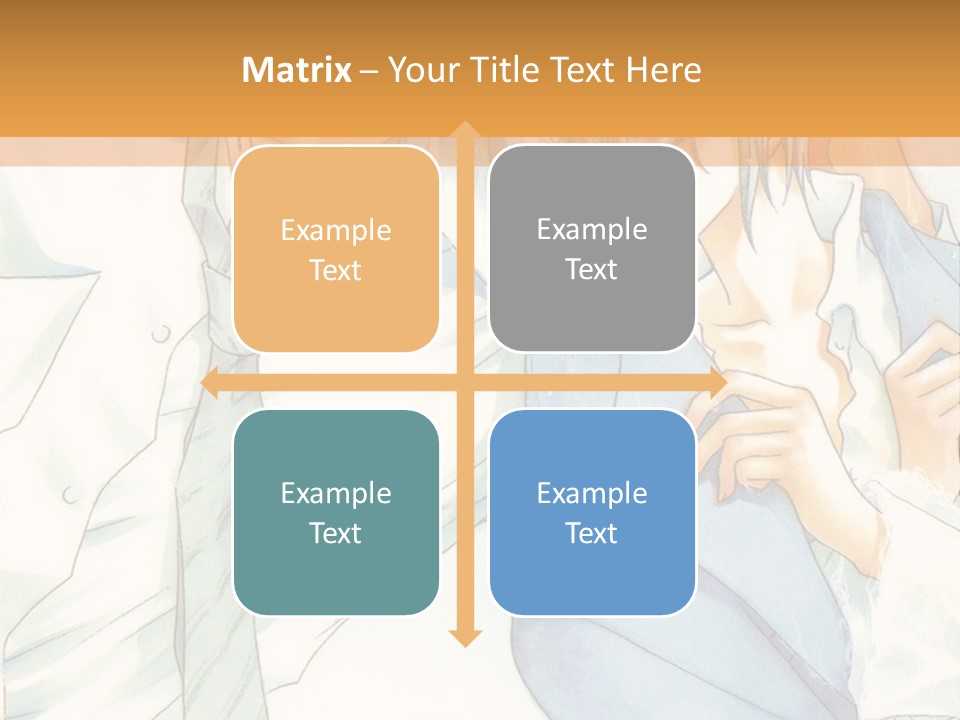 A Couple Of People That Are Hugging Each Other PowerPoint Template