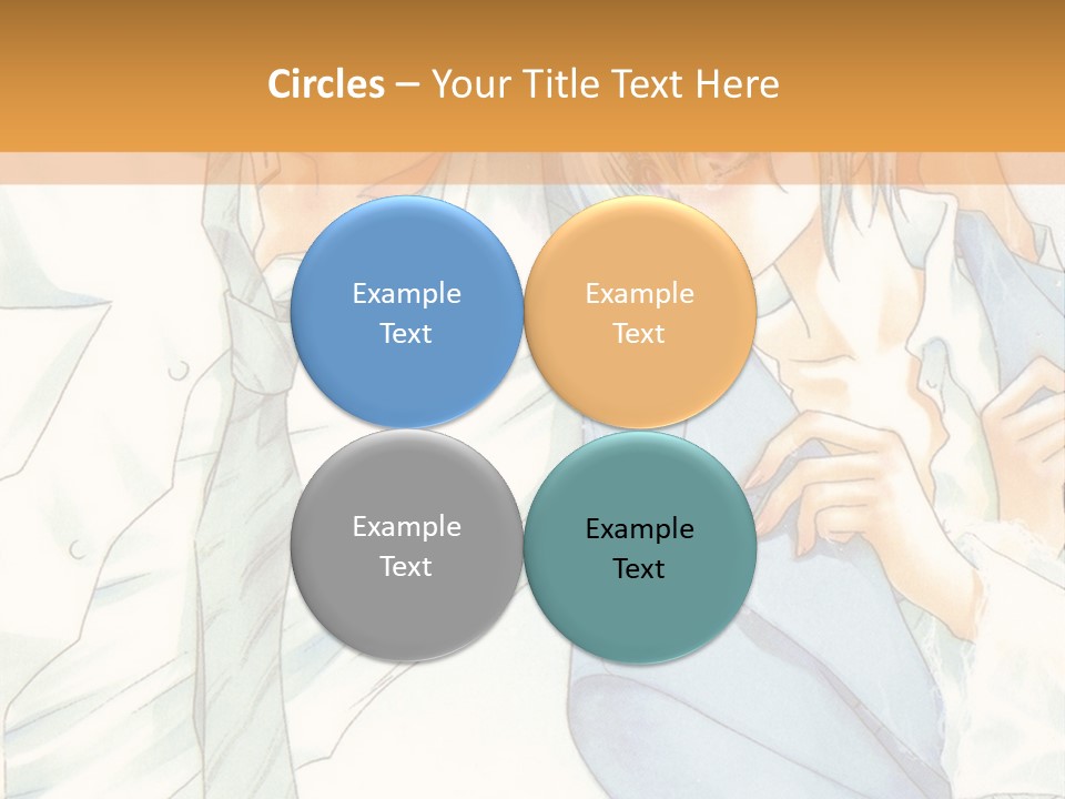 A Couple Of People That Are Hugging Each Other PowerPoint Template