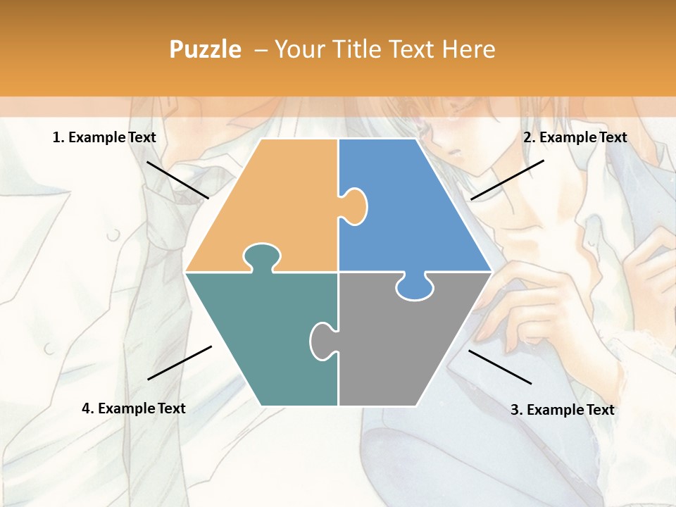 A Couple Of People That Are Hugging Each Other PowerPoint Template