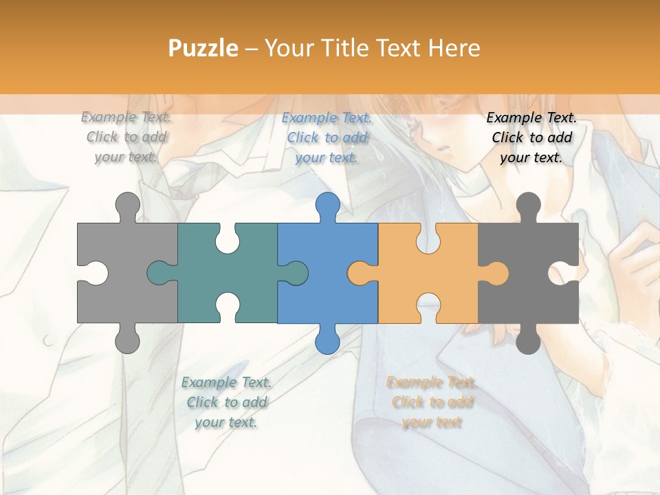 A Couple Of People That Are Hugging Each Other PowerPoint Template