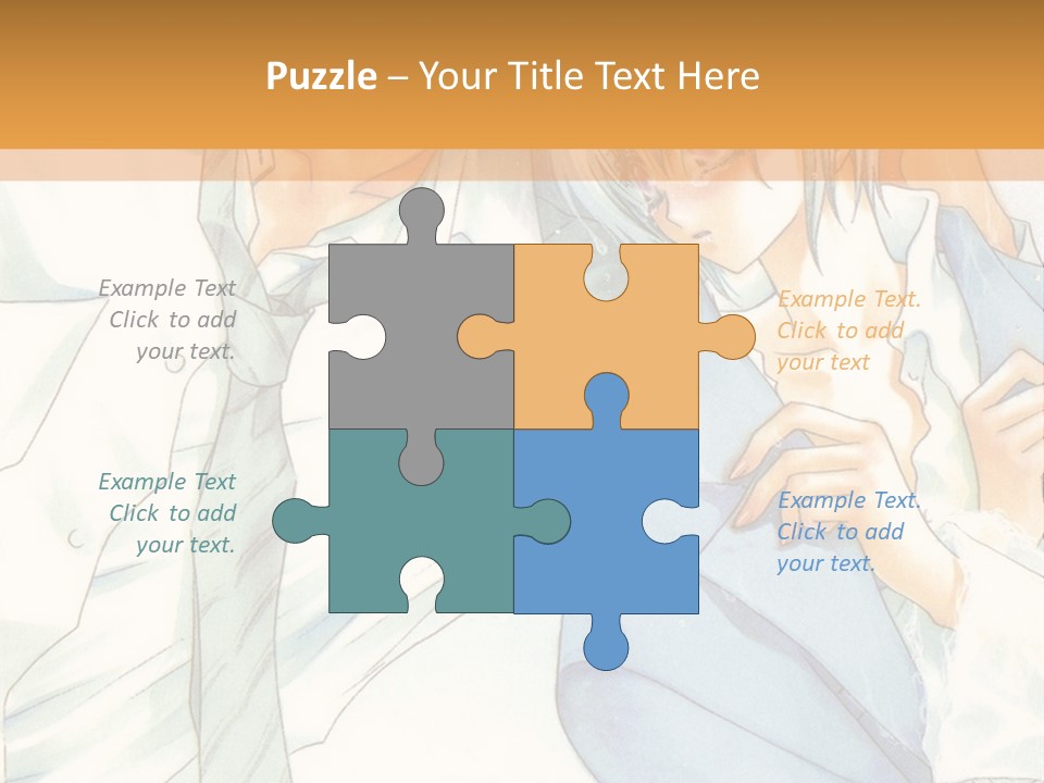 A Couple Of People That Are Hugging Each Other PowerPoint Template