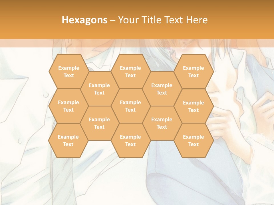 A Couple Of People That Are Hugging Each Other PowerPoint Template