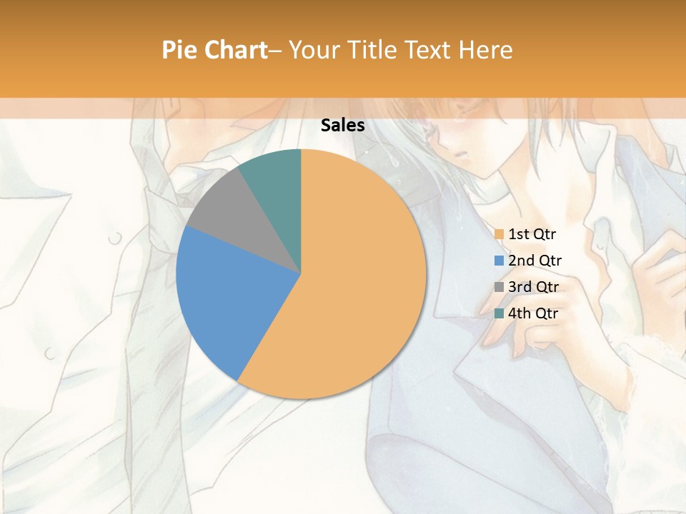 A Couple Of People That Are Hugging Each Other PowerPoint Template