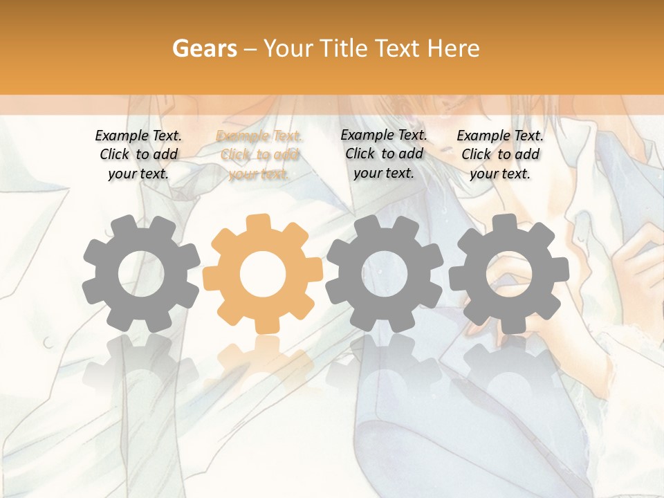 A Couple Of People That Are Hugging Each Other PowerPoint Template