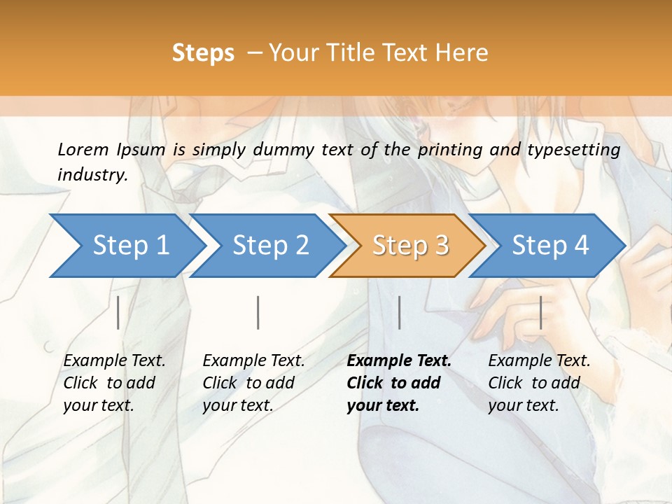 A Couple Of People That Are Hugging Each Other PowerPoint Template