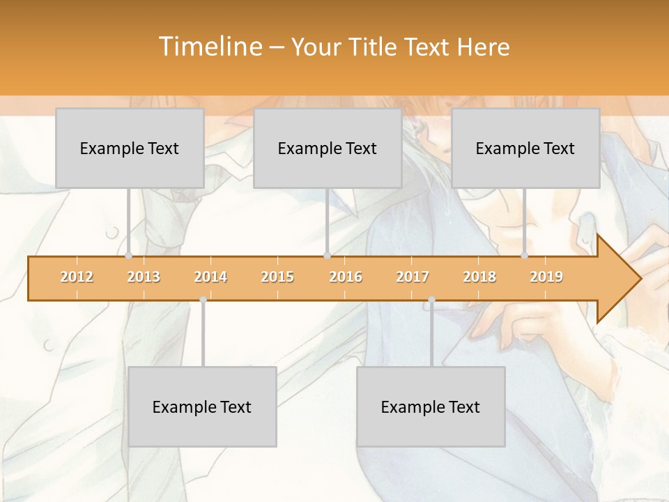 A Couple Of People That Are Hugging Each Other PowerPoint Template