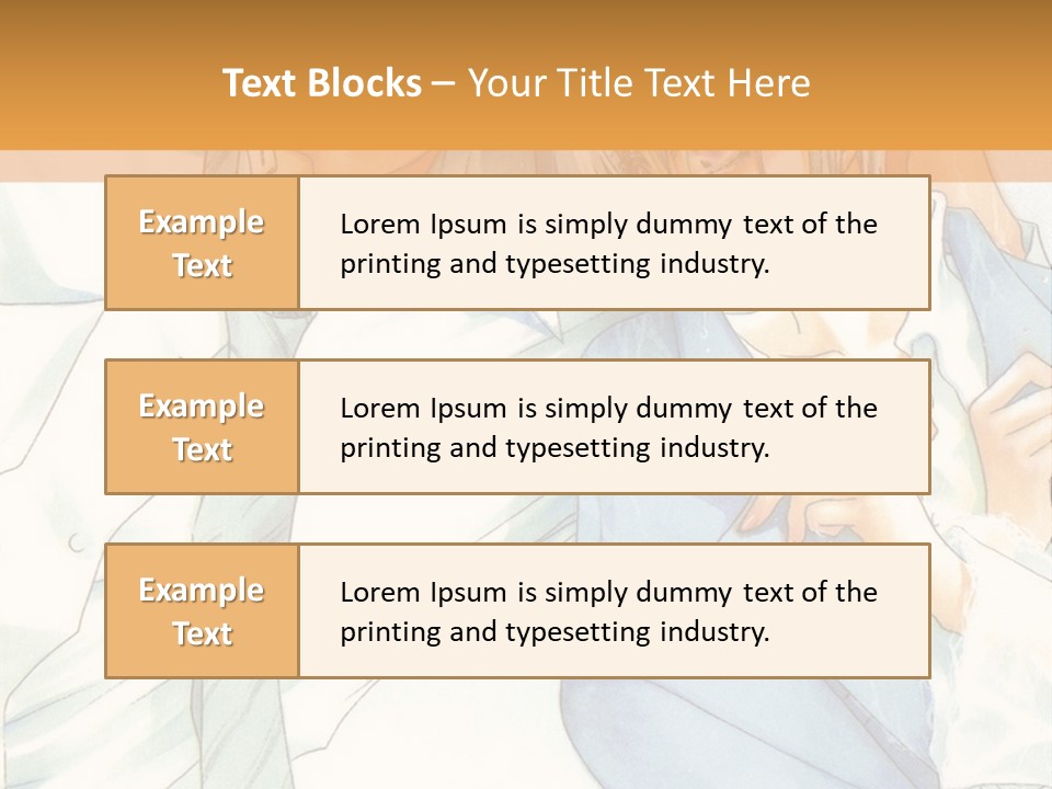 A Couple Of People That Are Hugging Each Other PowerPoint Template