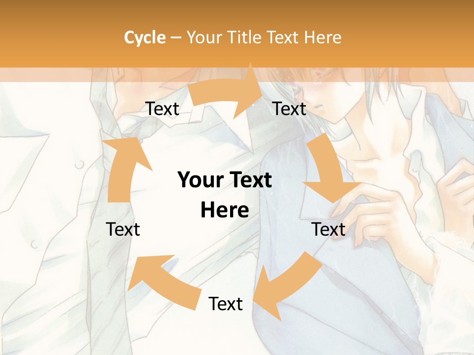 A Couple Of People That Are Hugging Each Other PowerPoint Template