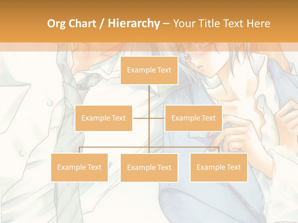 A Couple Of People That Are Hugging Each Other PowerPoint Template