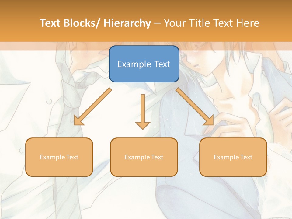 A Couple Of People That Are Hugging Each Other PowerPoint Template