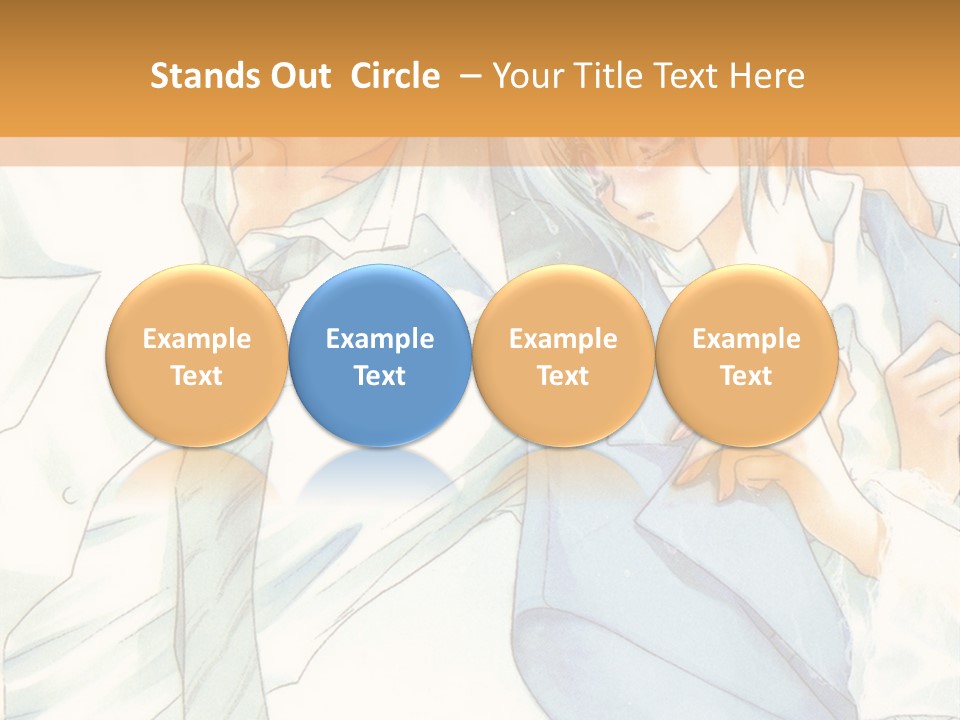 A Couple Of People That Are Hugging Each Other PowerPoint Template