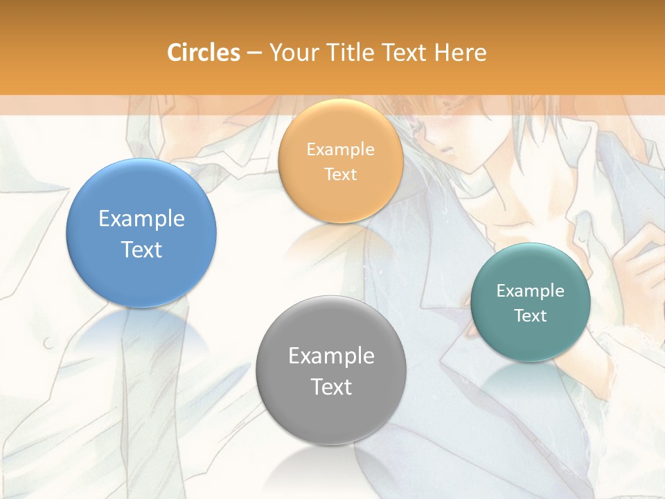 A Couple Of People That Are Hugging Each Other PowerPoint Template