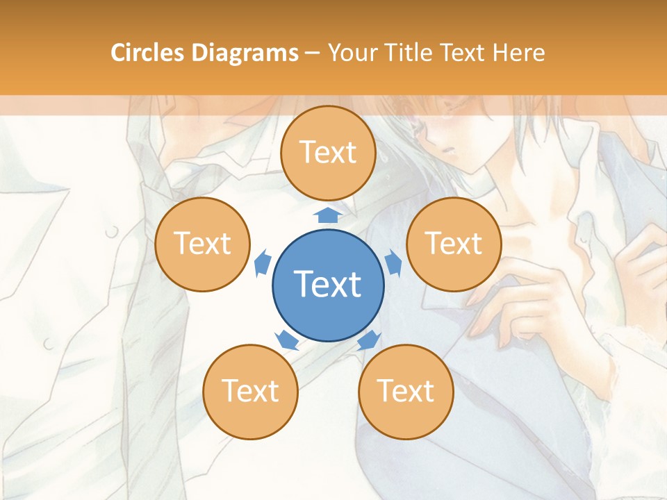 A Couple Of People That Are Hugging Each Other PowerPoint Template