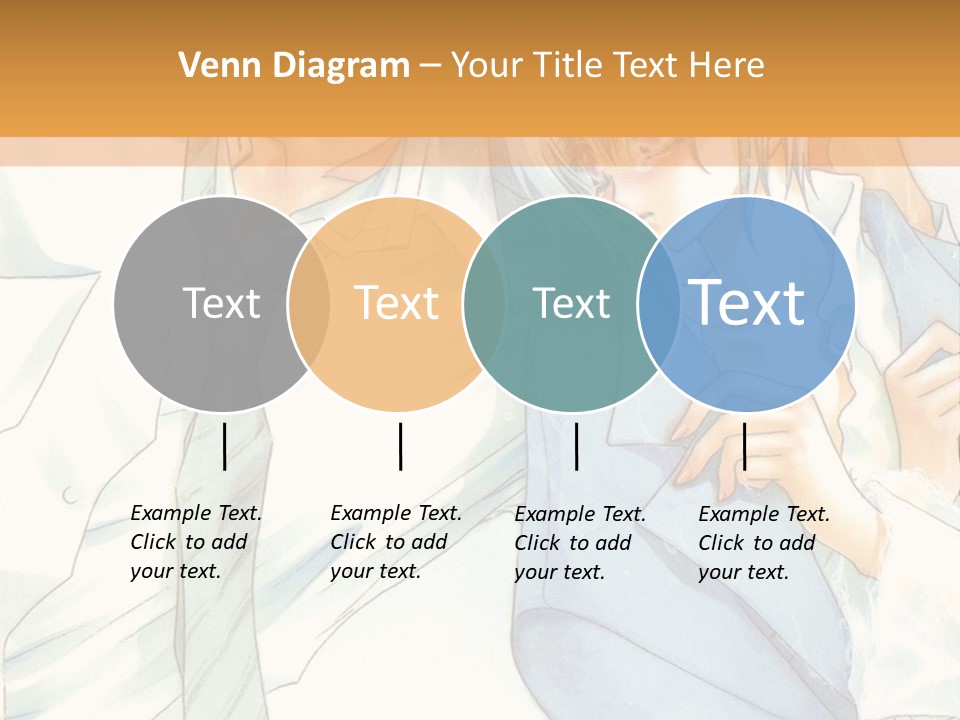 A Couple Of People That Are Hugging Each Other PowerPoint Template