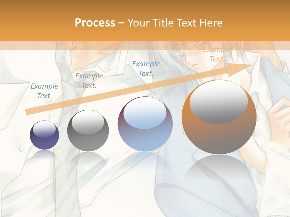 A Couple Of People That Are Hugging Each Other PowerPoint Template