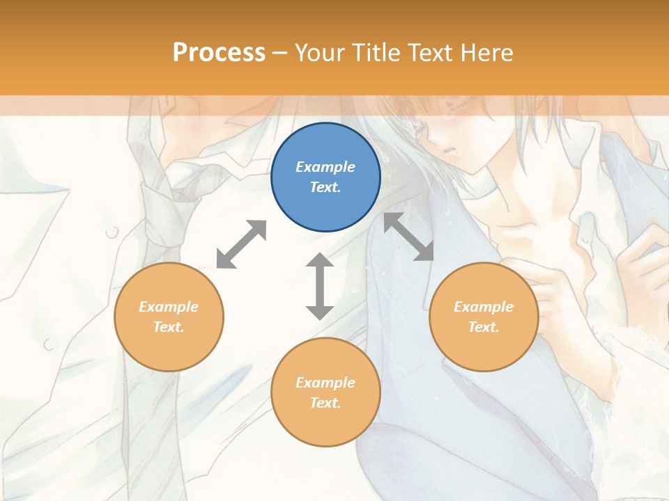 A Couple Of People That Are Hugging Each Other PowerPoint Template