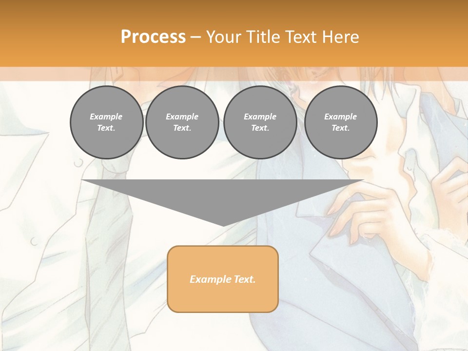A Couple Of People That Are Hugging Each Other PowerPoint Template