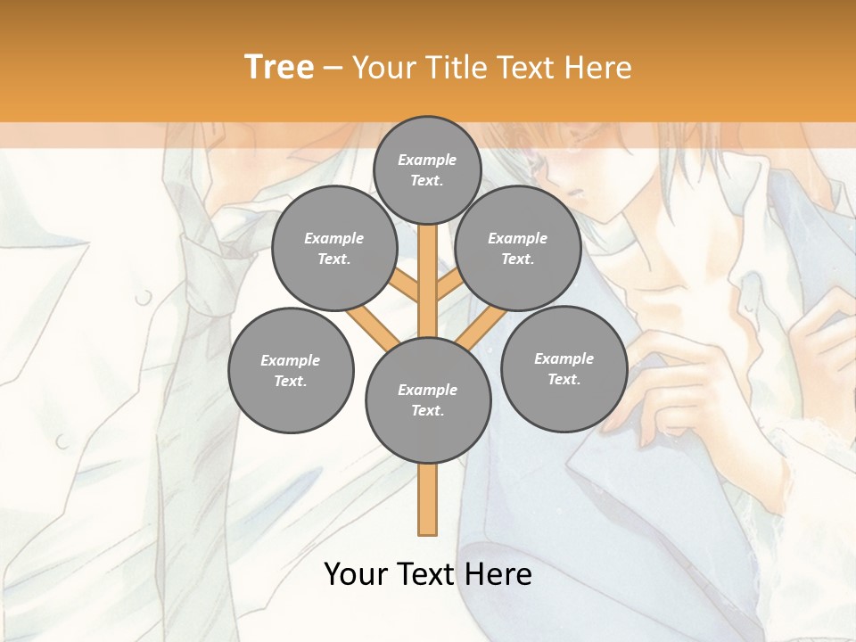 A Couple Of People That Are Hugging Each Other PowerPoint Template
