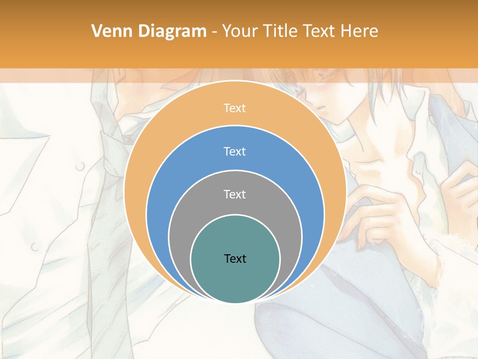 A Couple Of People That Are Hugging Each Other PowerPoint Template