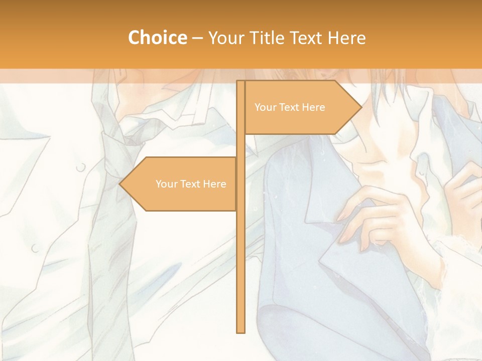 A Couple Of People That Are Hugging Each Other PowerPoint Template