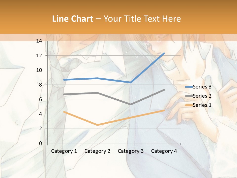 A Couple Of People That Are Hugging Each Other PowerPoint Template