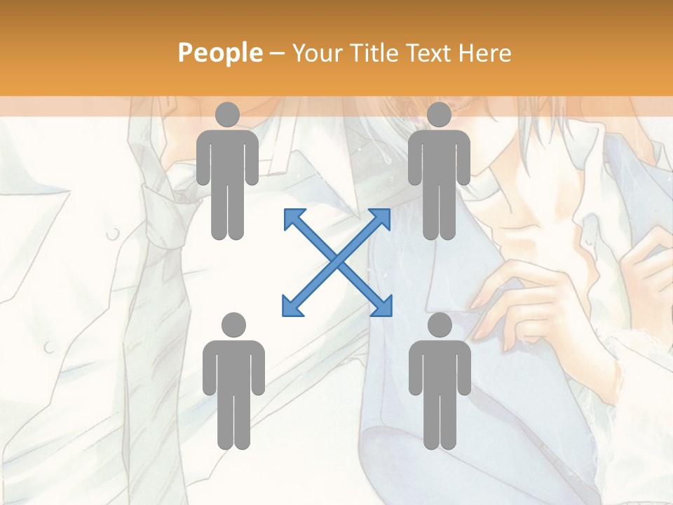 A Couple Of People That Are Hugging Each Other PowerPoint Template