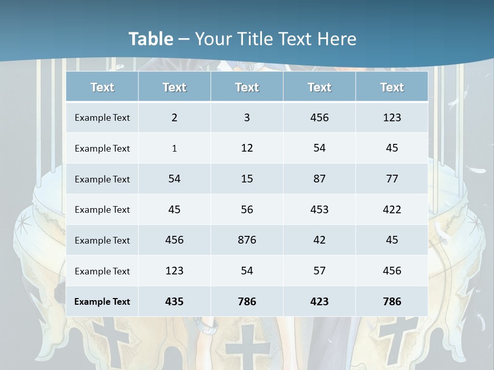 A Man And A Woman Sitting On A Bench PowerPoint Template