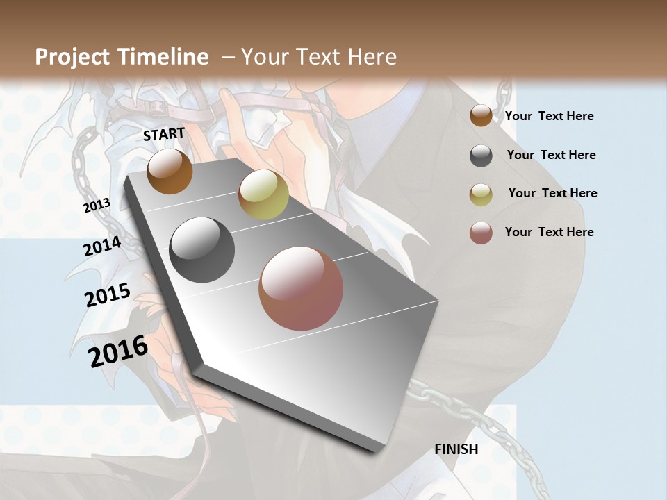 A Couple Of Anime Characters Holding Each Other PowerPoint Template