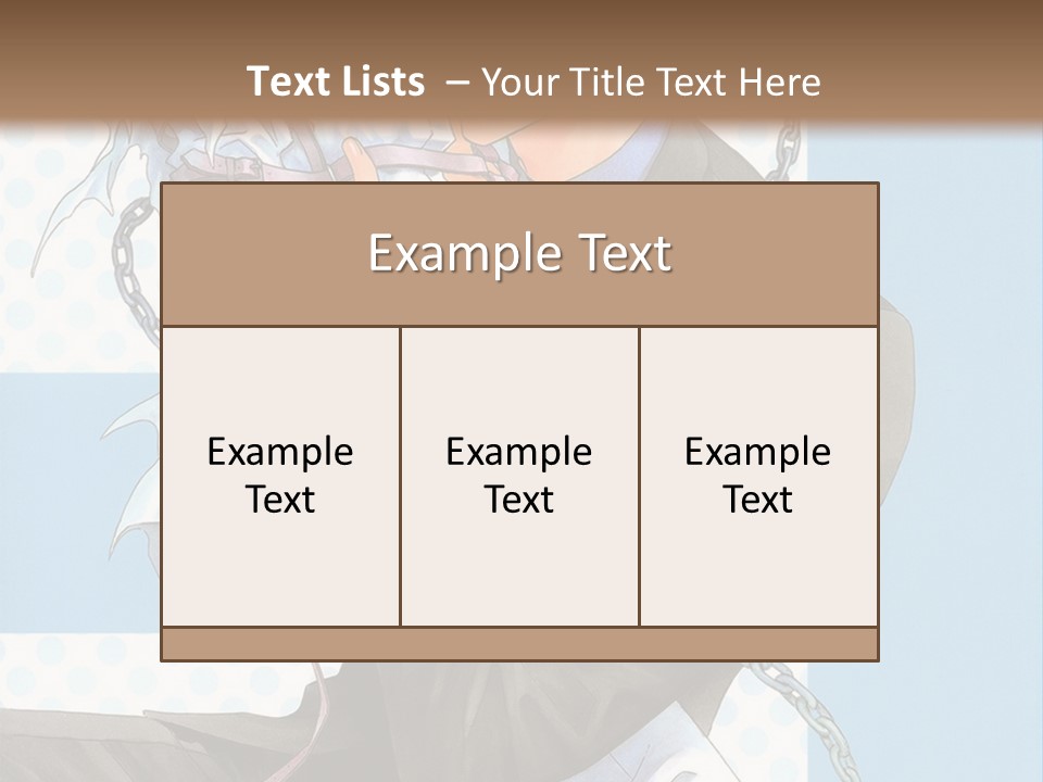 A Couple Of Anime Characters Holding Each Other PowerPoint Template