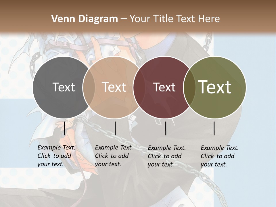 A Couple Of Anime Characters Holding Each Other PowerPoint Template