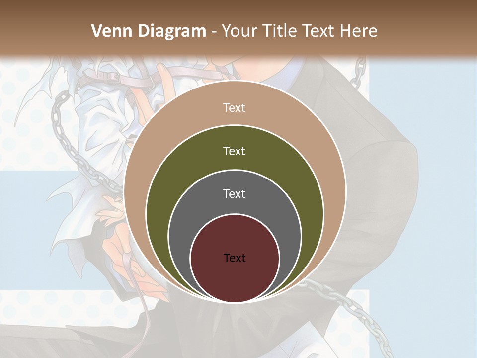 A Couple Of Anime Characters Holding Each Other PowerPoint Template