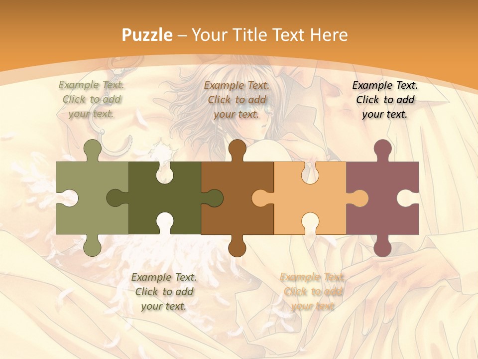 A Man And A Woman Laying In Bed Together PowerPoint Template