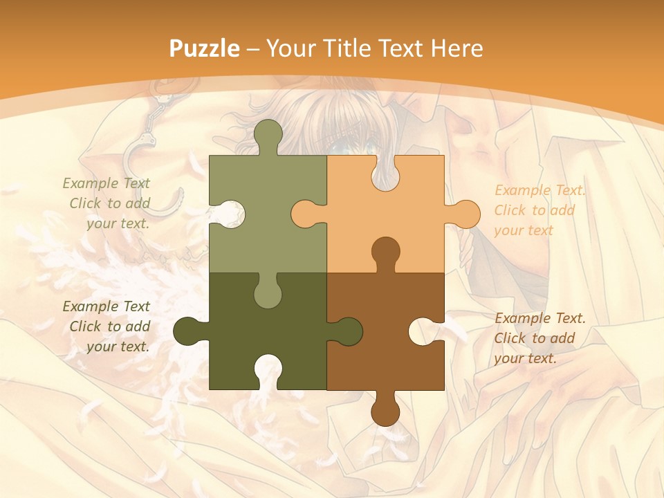 A Man And A Woman Laying In Bed Together PowerPoint Template