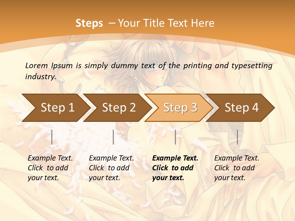 A Man And A Woman Laying In Bed Together PowerPoint Template