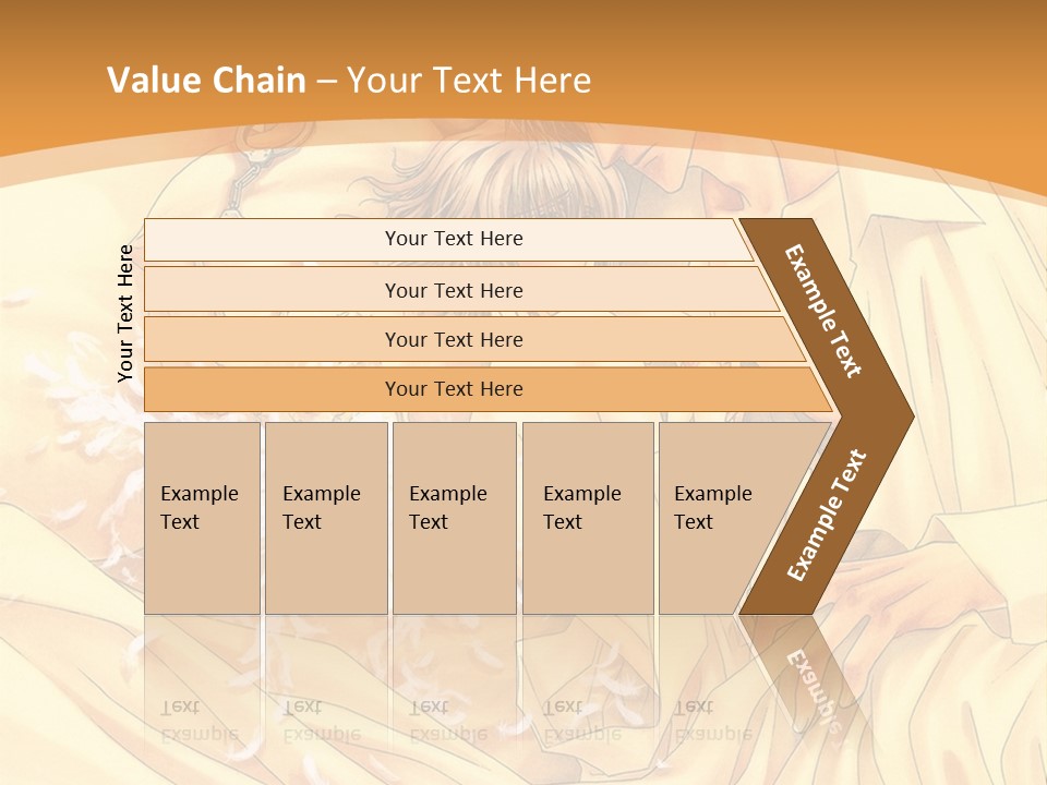 A Man And A Woman Laying In Bed Together PowerPoint Template