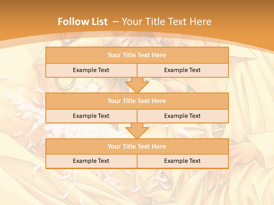 A Man And A Woman Laying In Bed Together PowerPoint Template