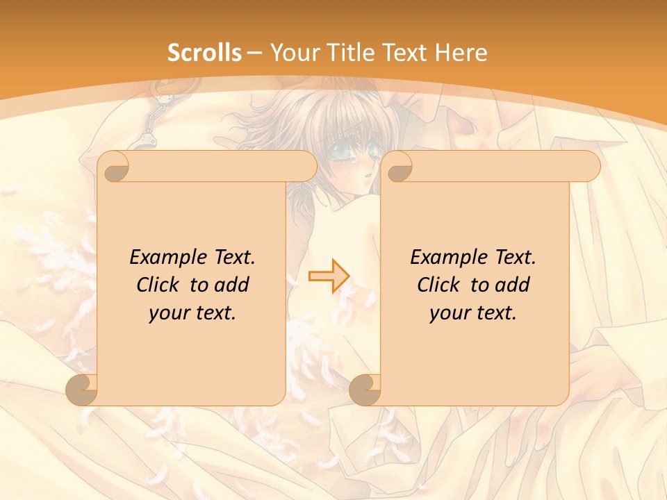 A Man And A Woman Laying In Bed Together PowerPoint Template