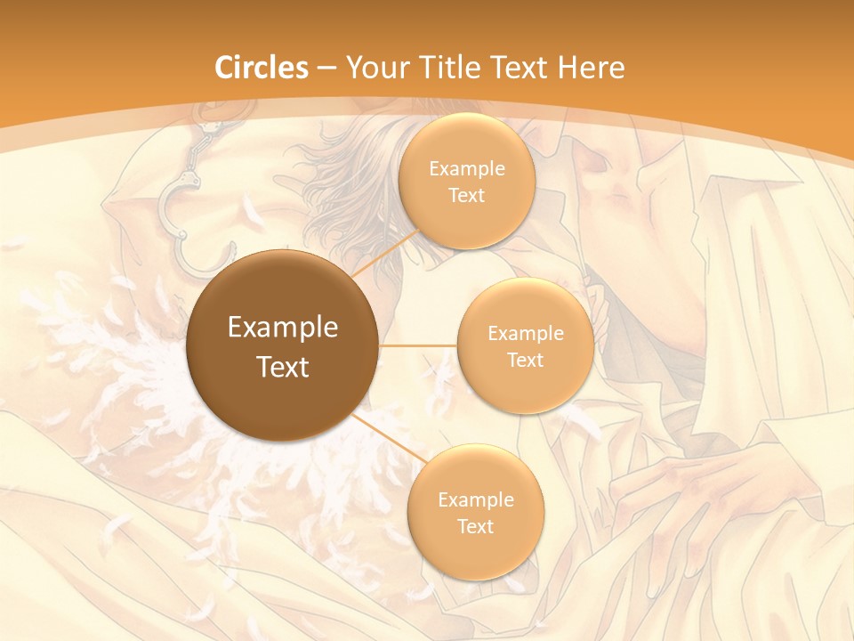 A Man And A Woman Laying In Bed Together PowerPoint Template