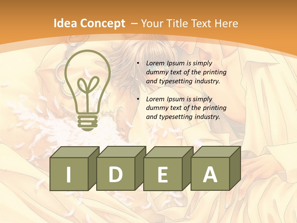 A Man And A Woman Laying In Bed Together PowerPoint Template