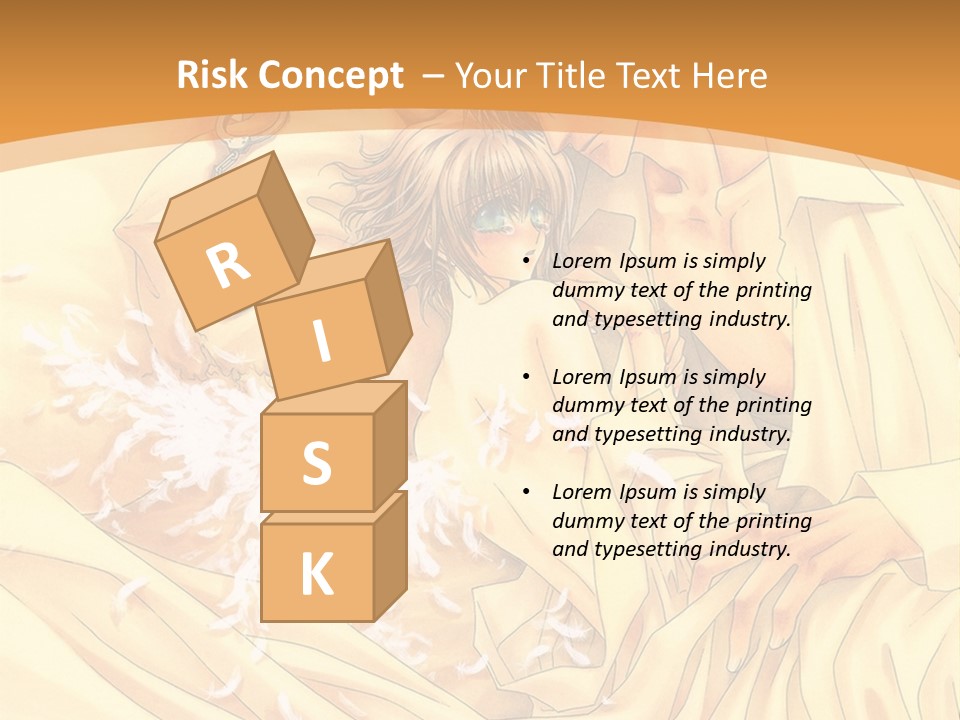 A Man And A Woman Laying In Bed Together PowerPoint Template