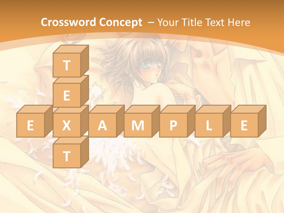 A Man And A Woman Laying In Bed Together PowerPoint Template